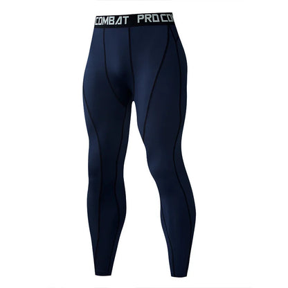 Mens Quick Dry Fit Legging Fitness Training  Pants