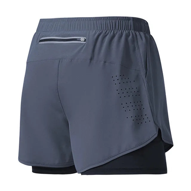 Men's Running Shorts Double Layer