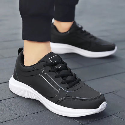 Men Casual Leather Sneakers