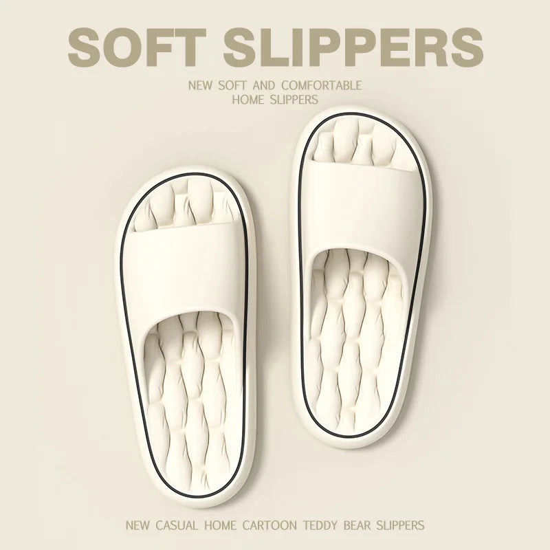 Men Super Light Soft Slippers Flip Flops