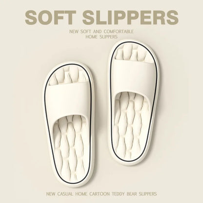 Men Super Light Soft Slippers Flip Flops