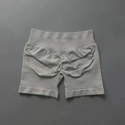 Yoga Seamless Scrunch Bum Workout Gym Booty Stretch Running Shorts