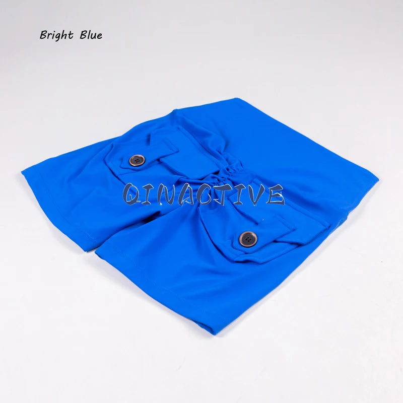 Yoga Shorts for Women Pocket Scrunched Butt Gym Leggings