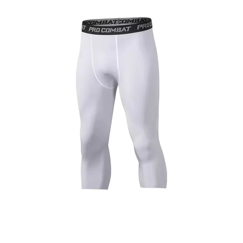 Mens Pants Tights Cool Dry Leggings Sports Athletic Workout Active Shorts