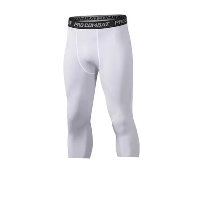 Mens Pants Tights Cool Dry Leggings Sports Athletic Workout Active Shorts