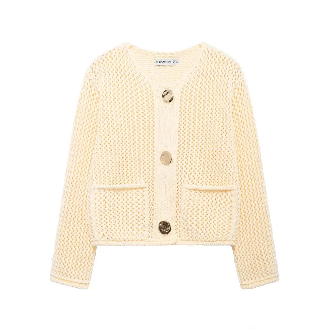 Cardigans For Women Casual Button Long Sleeve Female Sweater