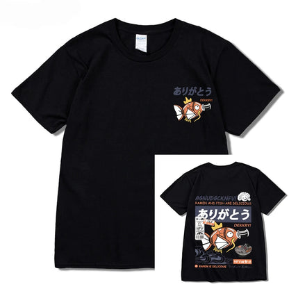 Men's casual comfortable cotton short sleeve T-shirt