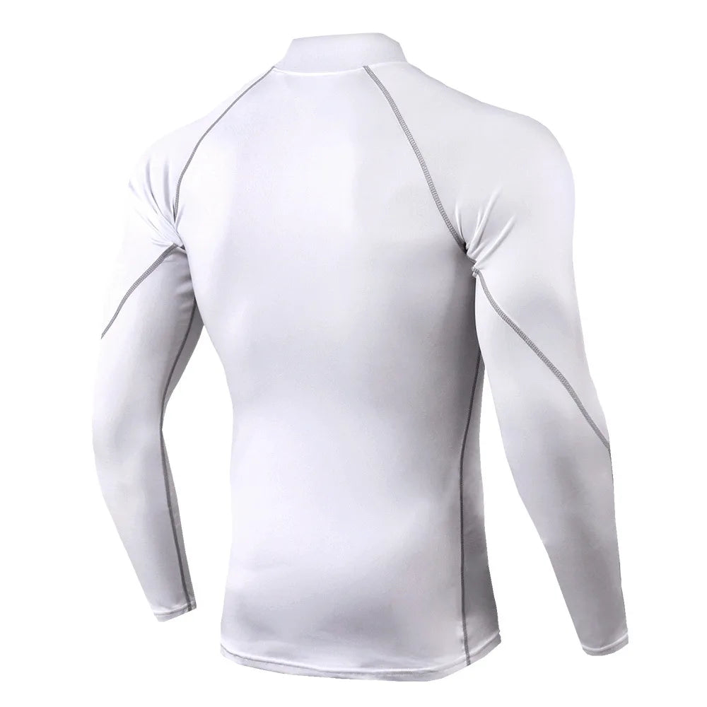 Men Sport T-shirt Fitness Tight