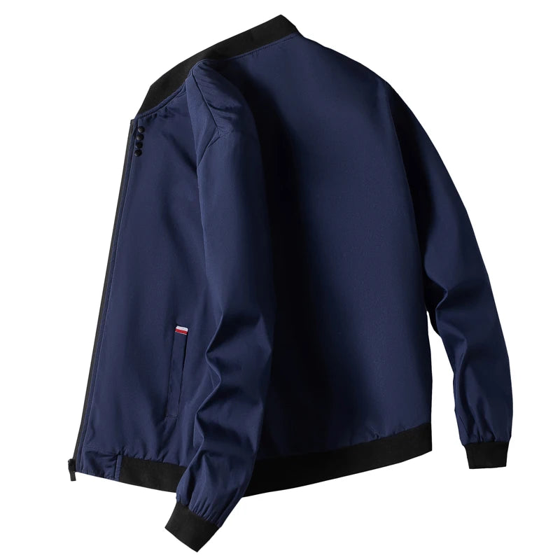 Men's Jacket Autumn Thin Long Sleeve Baseball Jacket