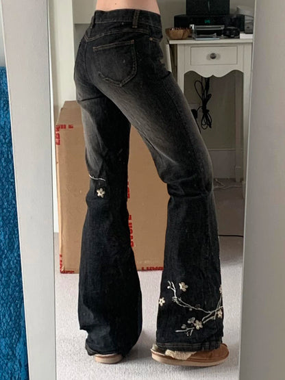 Women Denim Pants High Street Basic Trousers