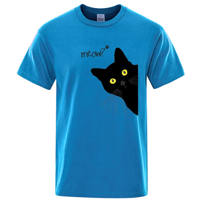 Men T-Shirts Breathable Clothes Summer Streetwear Tops
