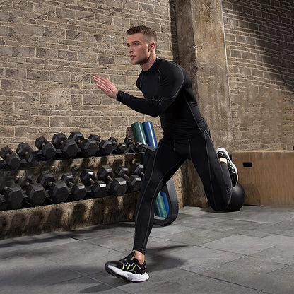 Men Sport T-shirt Fitness Tight