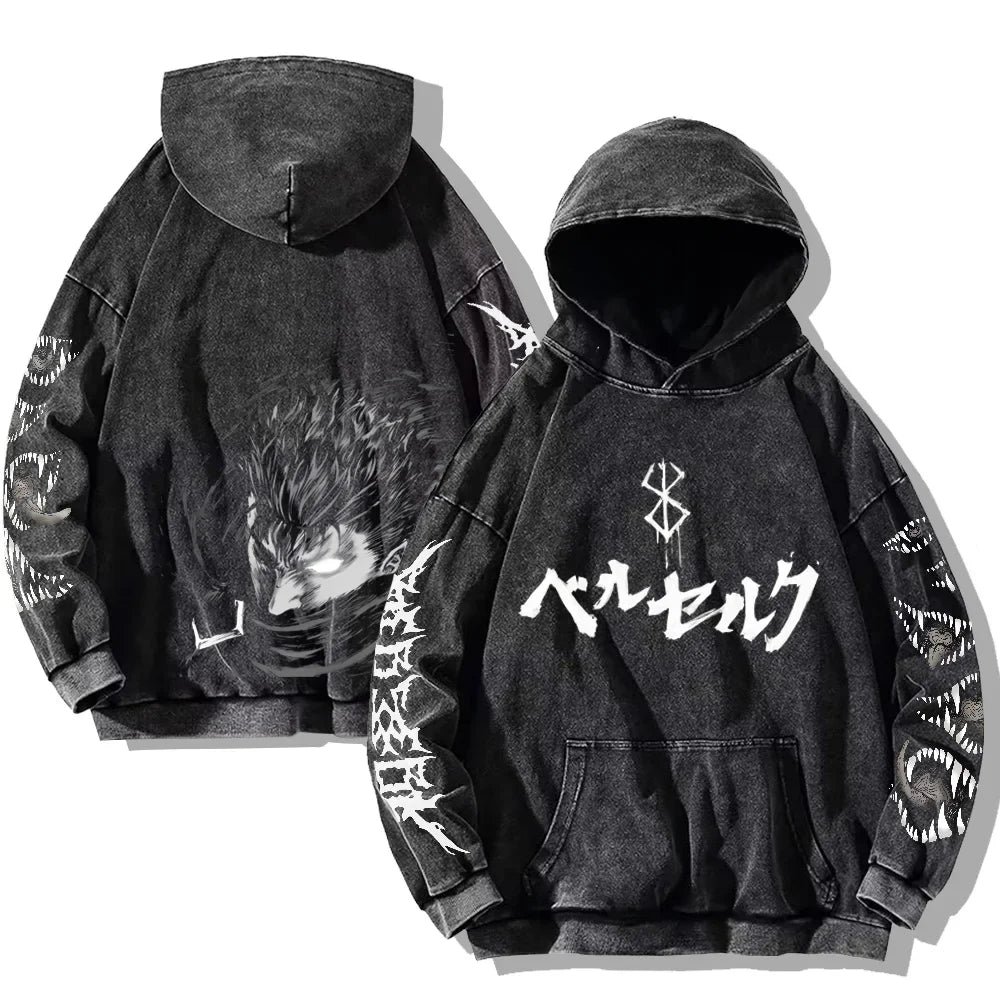 Printed Sweatshirts Long Sleeve Pullover Men Women  Hoodie