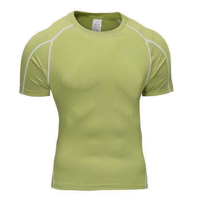 Men's Running T Shirt  Athletic Tights