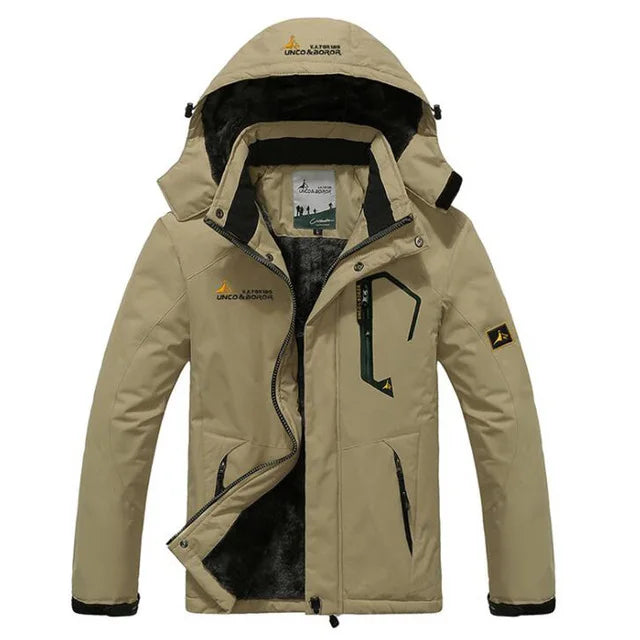 Men Windbreak Plus Thick Warm Coats