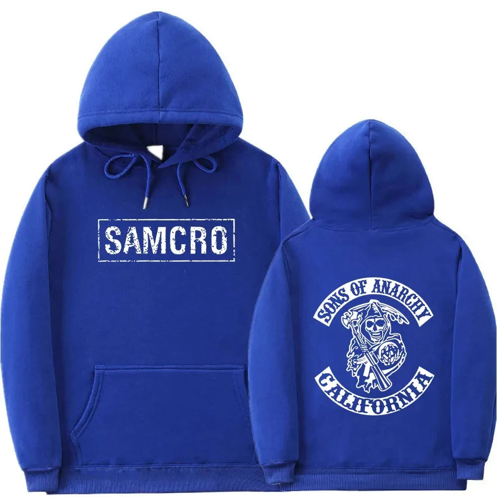 Unisex double-sided printed hoodie