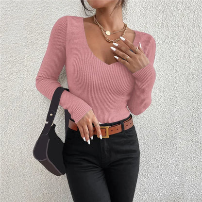 2025 Women Pull Sweater Jersey Tops