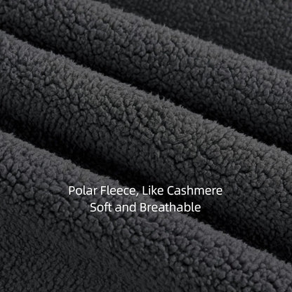 Men Thickened Tight Polar Fleece Pullover Hoodie
