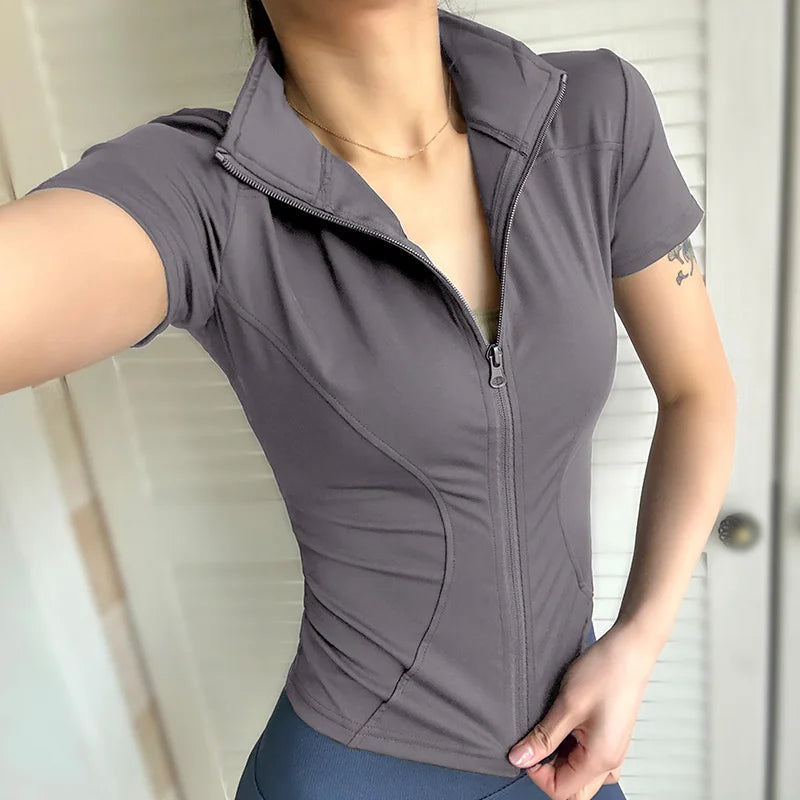 Short Sleeves Yoga shirts