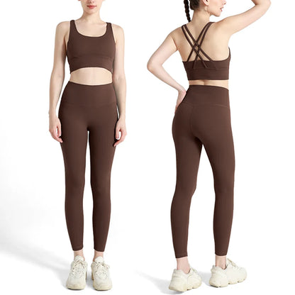 Women's Clothing Sports Bra Leggings Suit