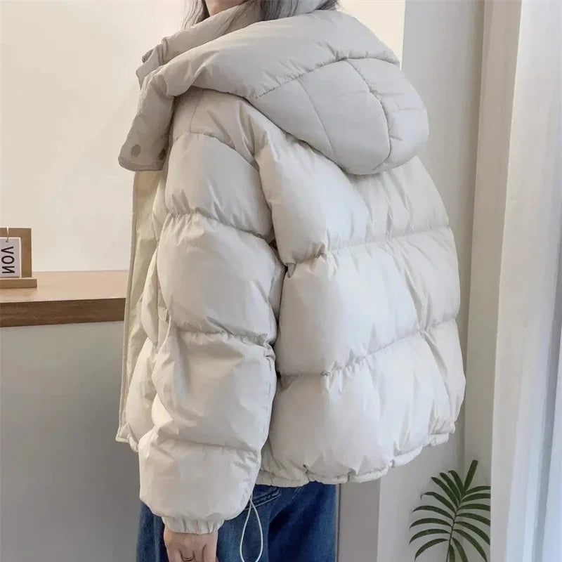 Warm Loose Puffer Jacket For Female