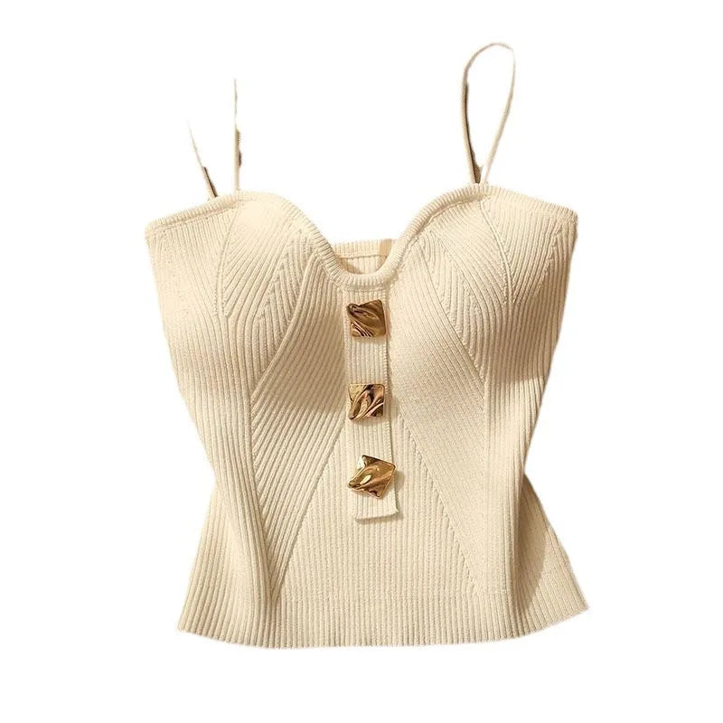 New Style Knitted Chest Halter Undershirt