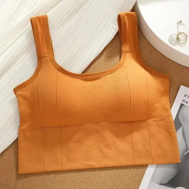 Sports Bra Anti-Sweat Fitness Top Women Seamless Yoga Bra