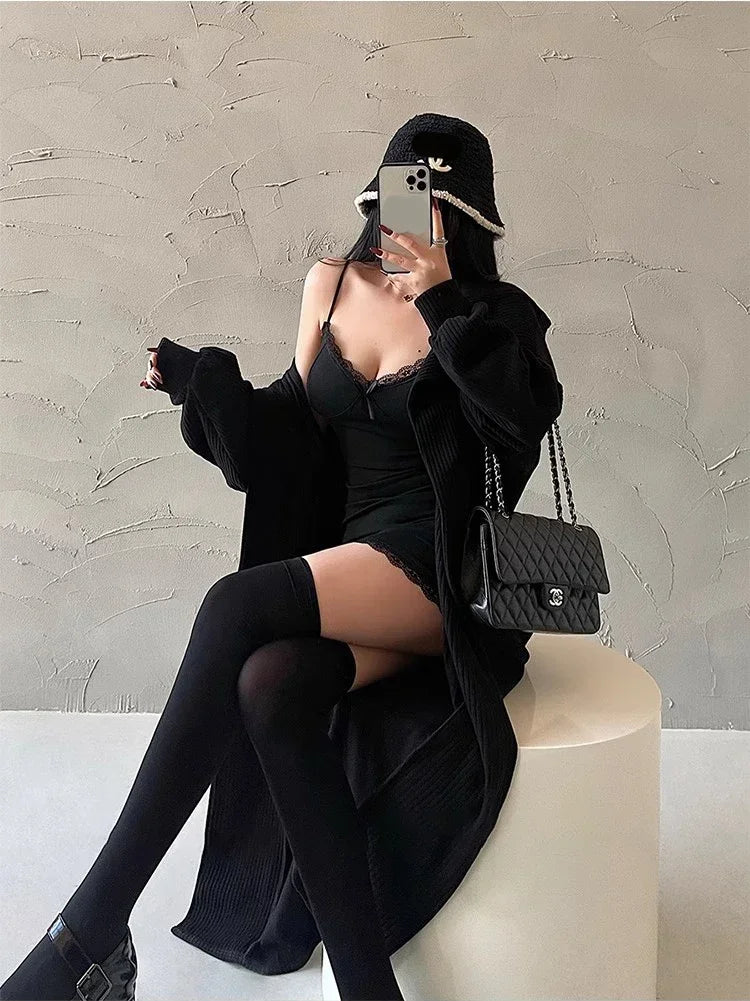 Fashion Aesthetic Bow Club Party Sexy Dresses for Women