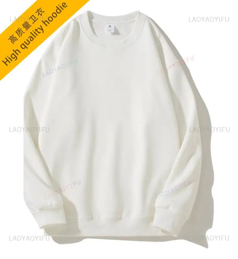 High quality Cotton hoodie women Men Sweatshirt