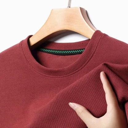 New Summer Round Neck Short Sleeved T-shirt for Men's Short Sleeved Top