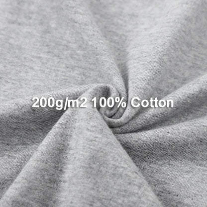 Men's T-Shirt 100% Cotton Oversized Summer Tops