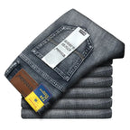 Men's Casual Blue jeans with Denim clothing