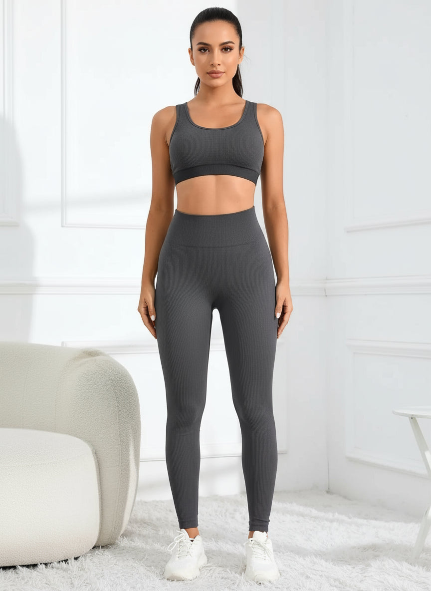 High Waisted Seamless Yoga Leggings