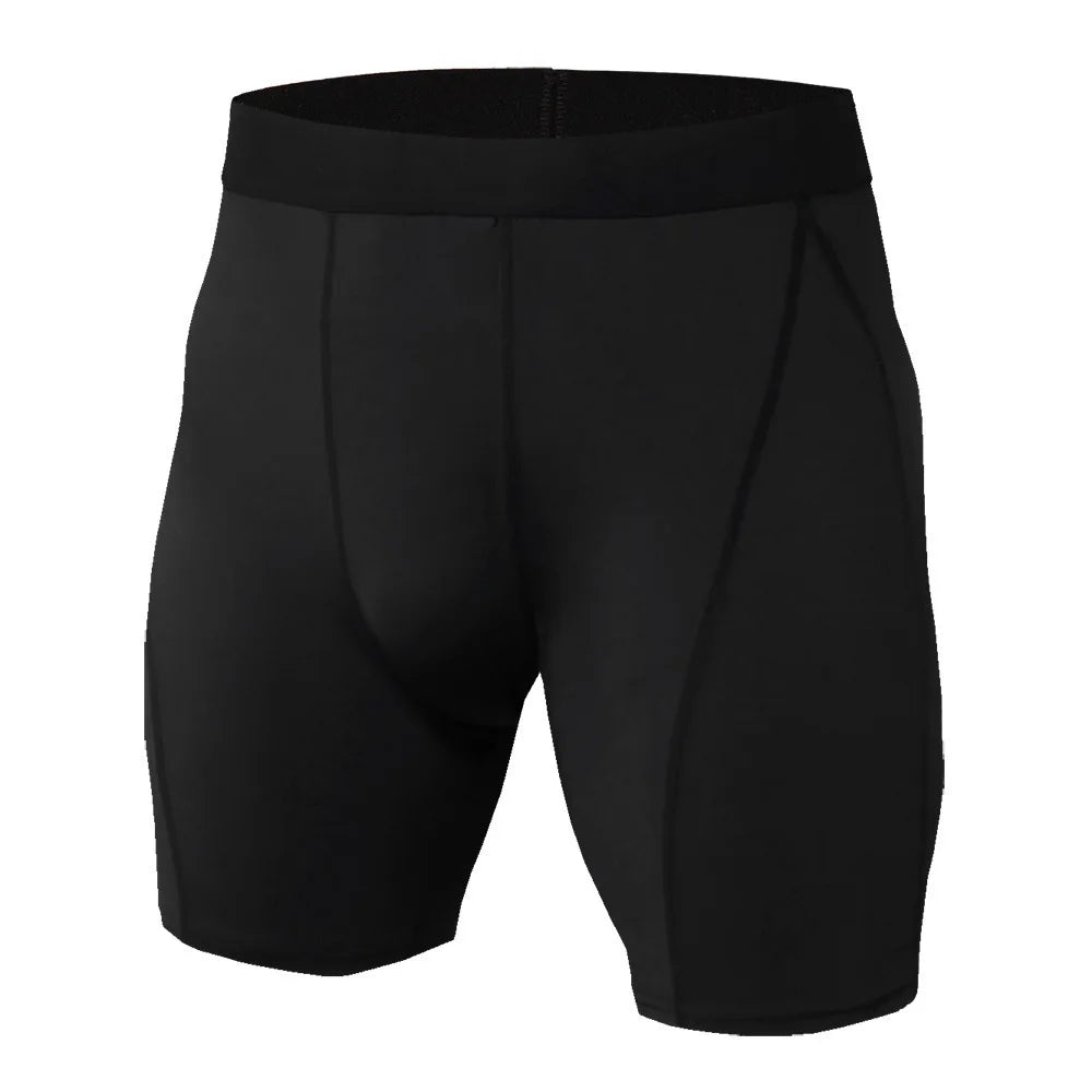 Men's Summer Skinny Tights Quick Dry Male Training Sport Shorts Jogging Gym Fitness Running Short Pants