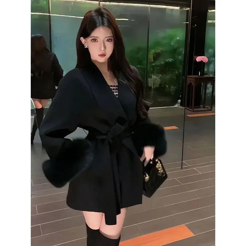 Fashion Coats clothing Slim Waist Jackets
