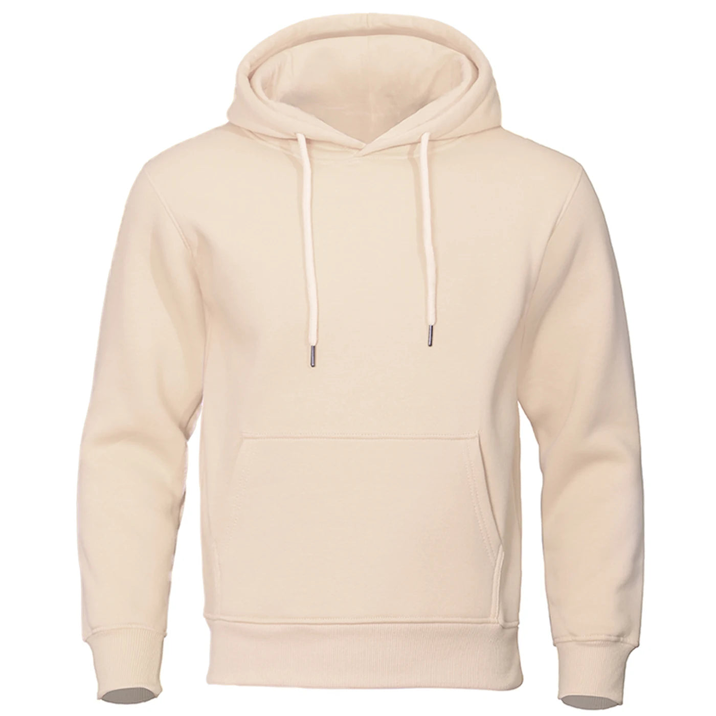 Men Hoodies Fleece Warm Mens Sweatshirt