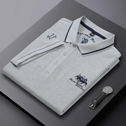 Polo Shirts Short Sleeve Shirt Luxury Top Casual Lightweight
