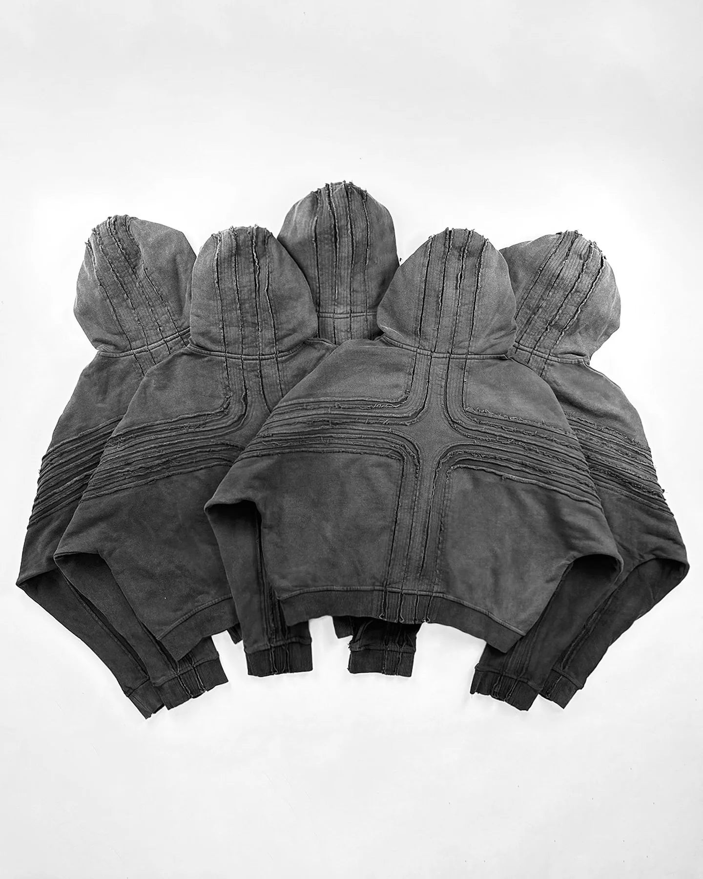 Trendy Hoodies for Men Gothic Fashion Street Hip Hop Zip Up Hoodie