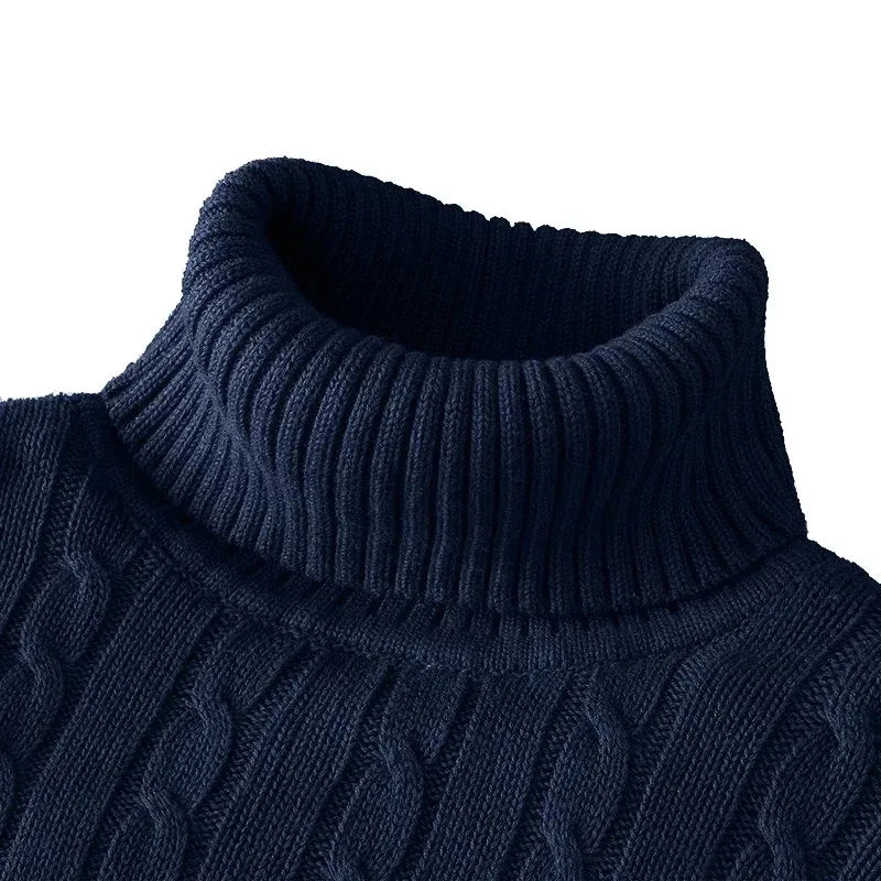 Men's Long Sleeve Knitted Sweaters Casual Pullover