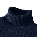 Men's Long Sleeve Knitted Sweaters Casual Pullover