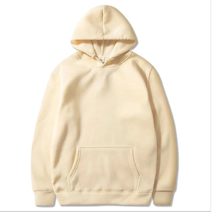 Fleece Warm Hoodies Spring Autumn Pullovers Fashion Sweatshirts Top