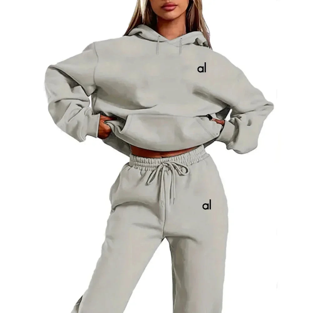 Yoga Women's 2-piece Print Sports Suit Sportswear Jogging