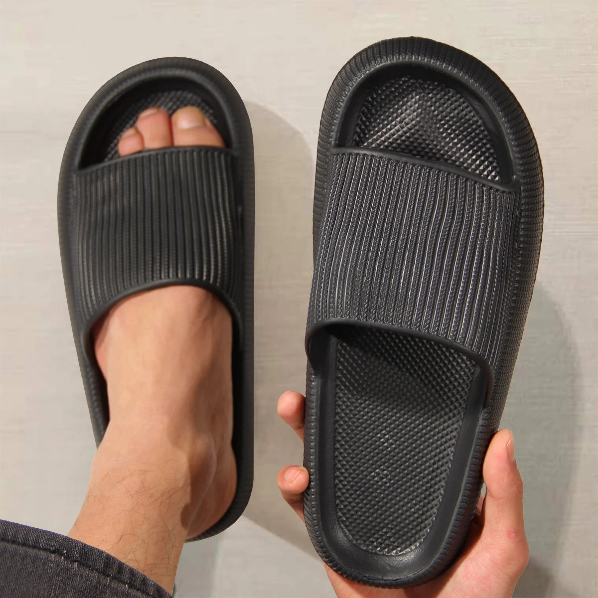 Men's Non-slip Slippers Soft-soled