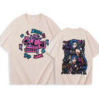 Women Men Grunge Aesthetic Short Sleeve High Quality Cotton Streetwear t-shirts