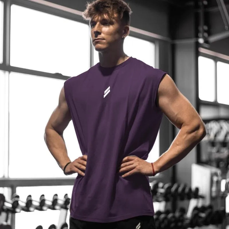 Sleeveless T-shirt Summer Fitness Sports