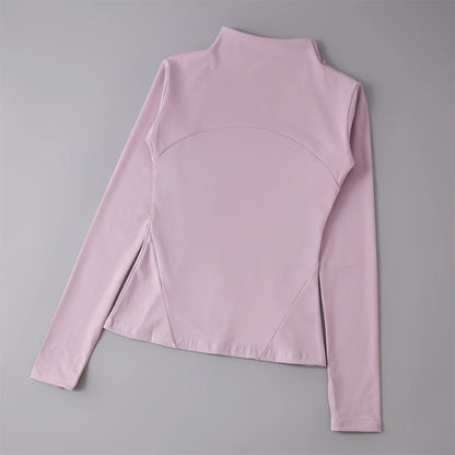Yoga Clothes Windbreaker Sportswear Woman Running Long Sleeve Sweatshirt