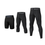 Active Shorts with Leggings for Men's