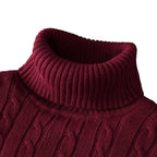 Men's Long Sleeve Knitted Sweaters Casual Pullover