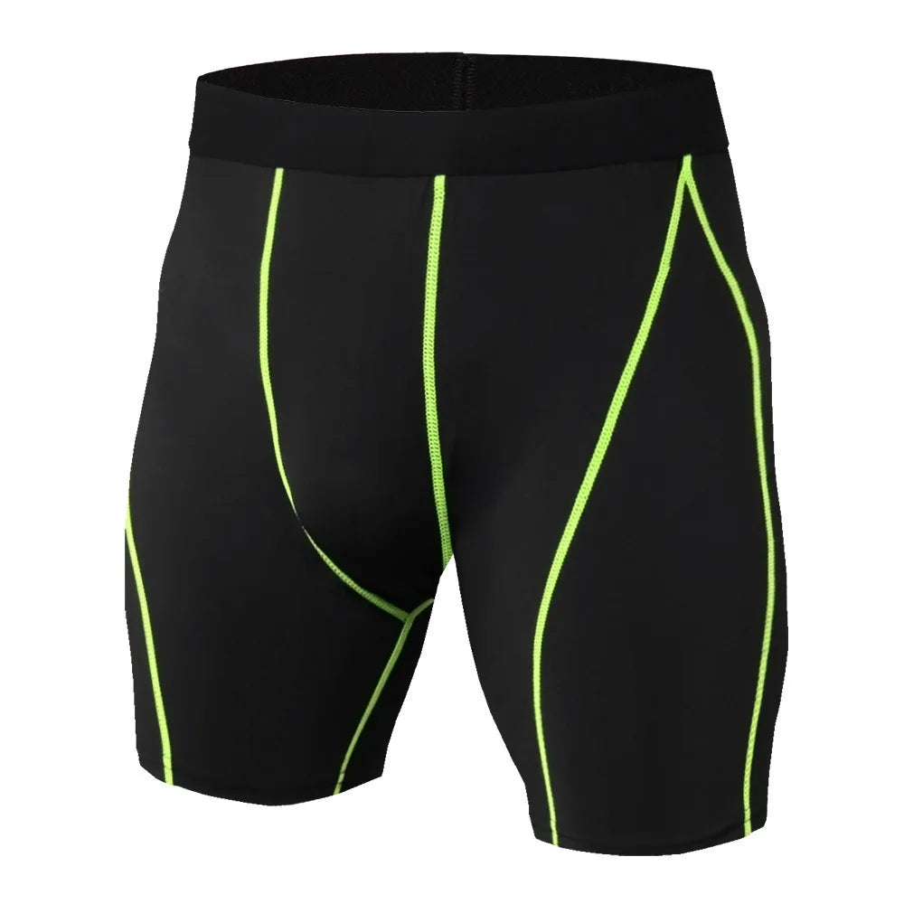 Men's Summer Skinny Tights Quick Dry Male Training Sport Shorts Jogging Gym Fitness Running Short Pants