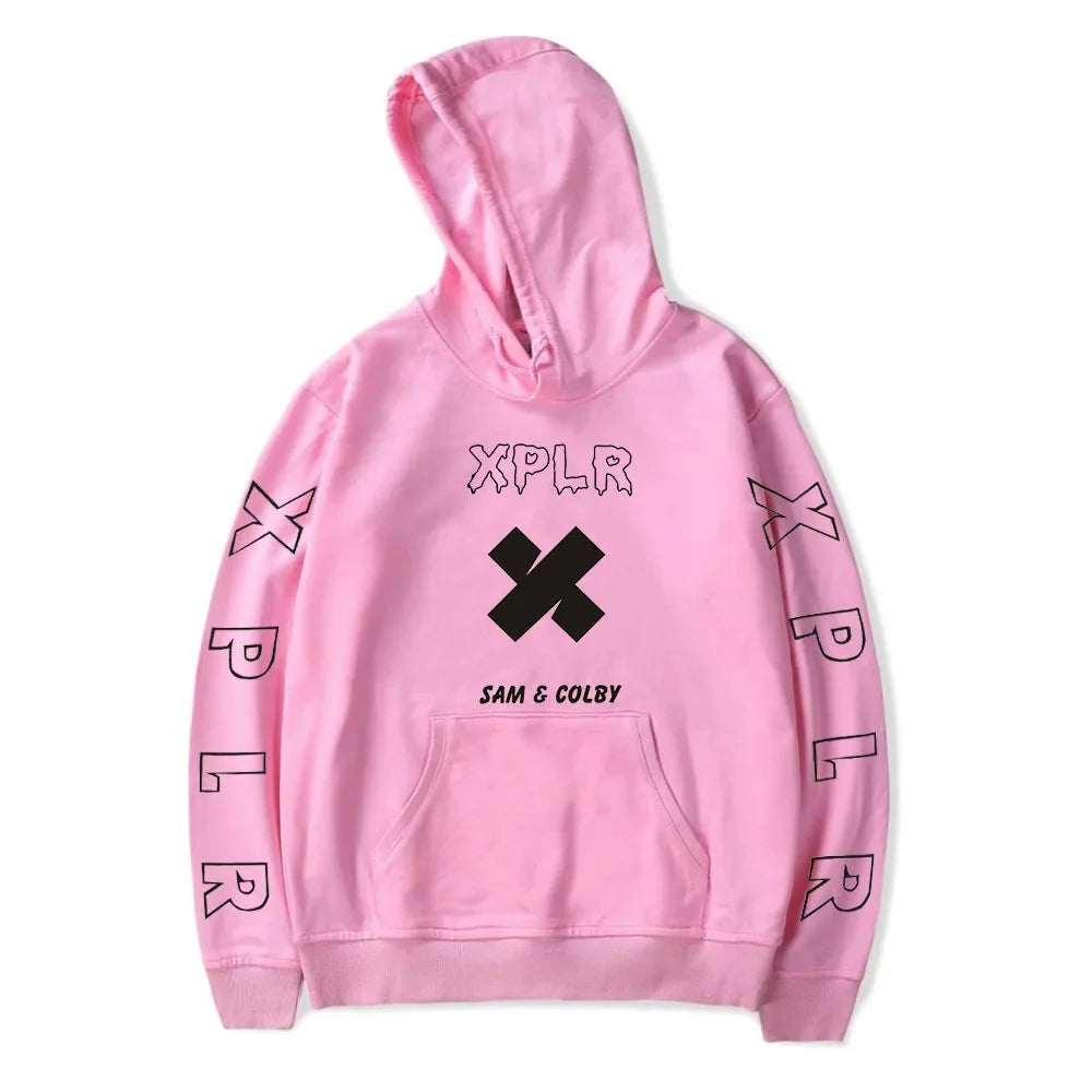Printed Sam And Colby Hoodies Sweatshirts